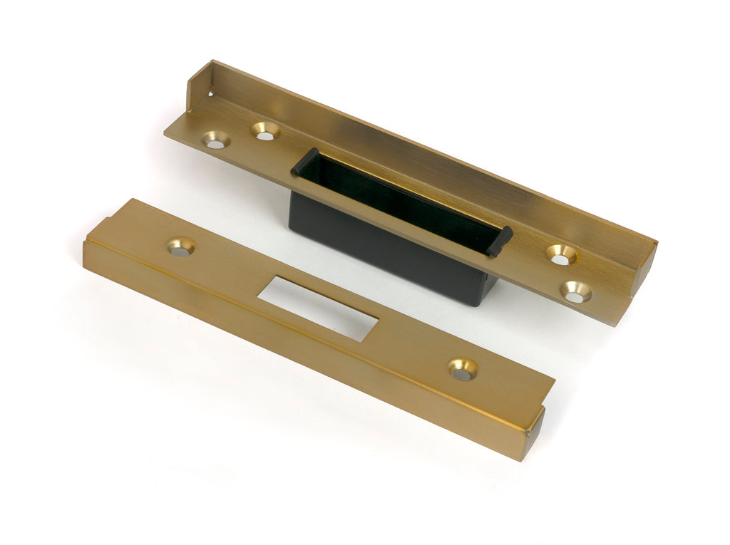 From The Anvil's Satin Brass ½" Rebate Kit for Dead Lock