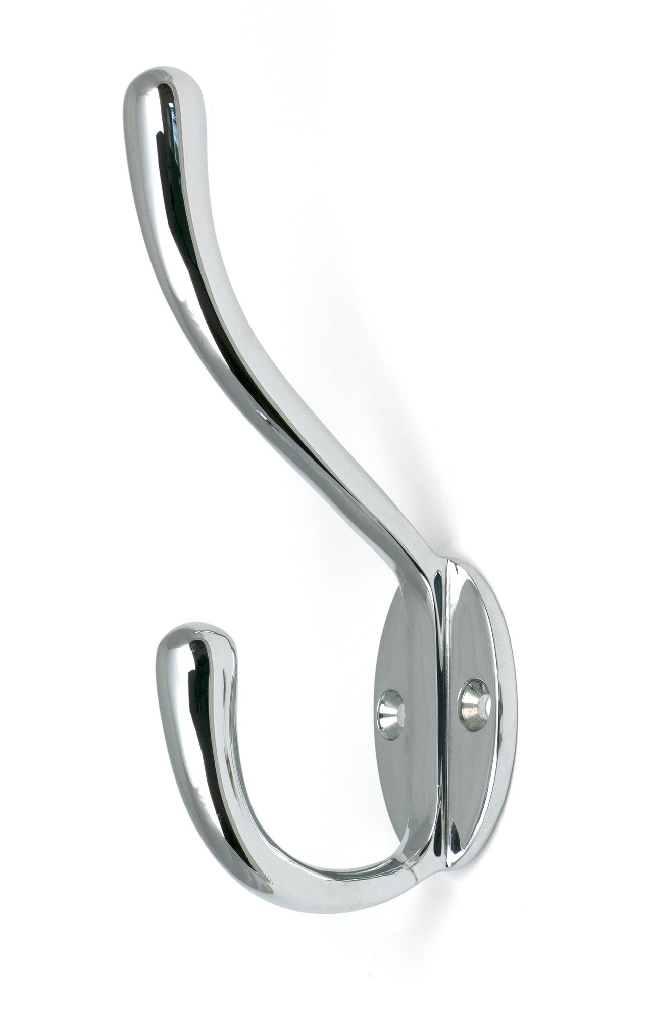 From The Anvil's Polished Chrome Newbury Hat & Coat Hook