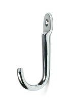 From The Anvil's Polished Chrome Traditional Coat Hook