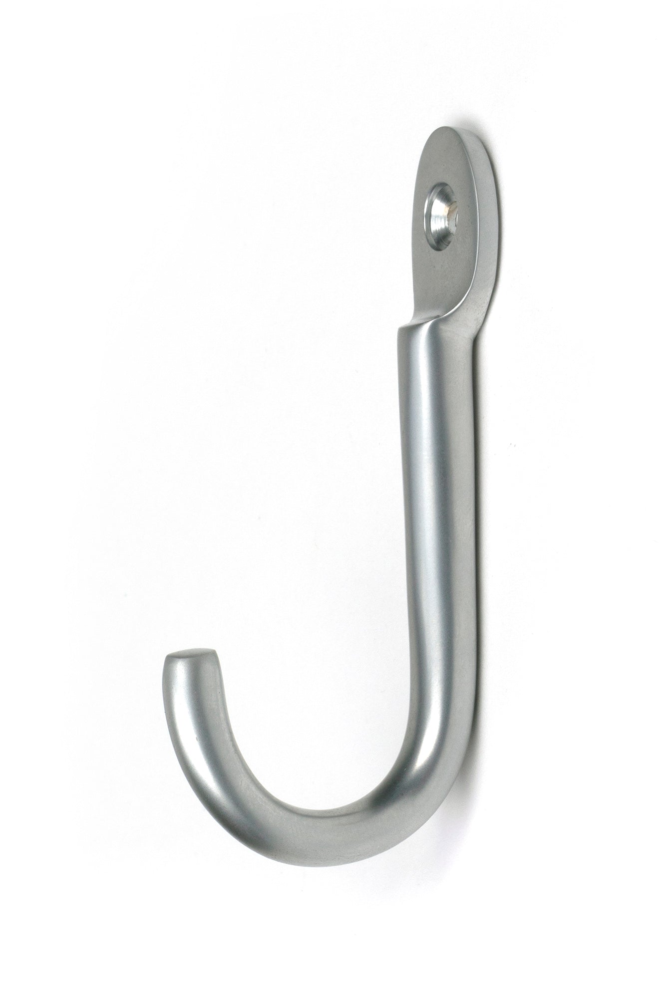 From The Anvil's Satin Chrome Traditional Coat Hook