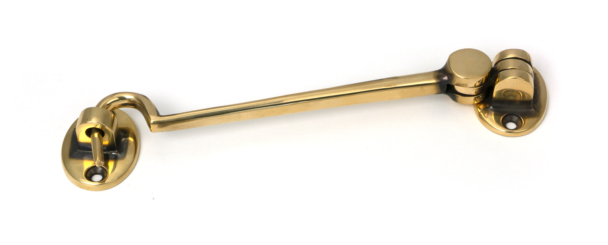 From The Anvil's Aged Brass Cabin Hook