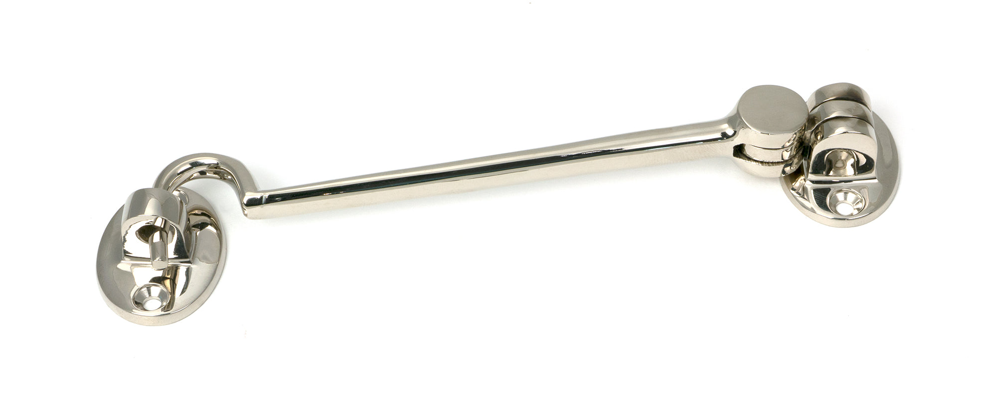 From The Anvil's Polished Nickel Cabin Hook