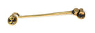 From The Anvil's Aged Brass Cabin Hook