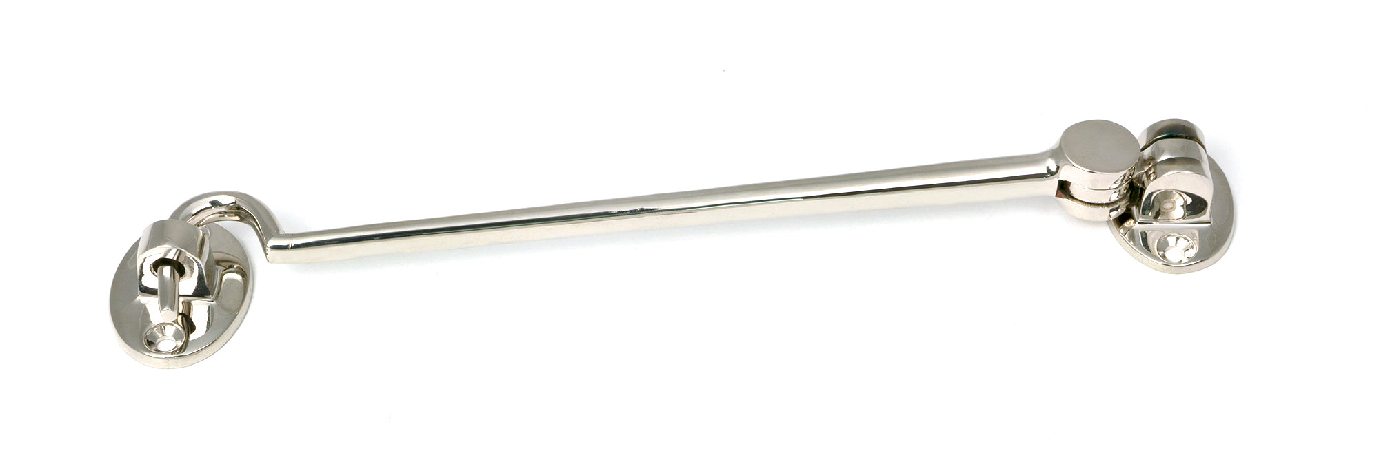 From The Anvil's Polished Nickel Cabin Hook