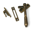 From The Anvil's Burnished Brass Locking Reeded Fastener