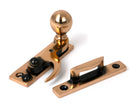 From The Anvil's Polished Bronze Sash Hook Fastener