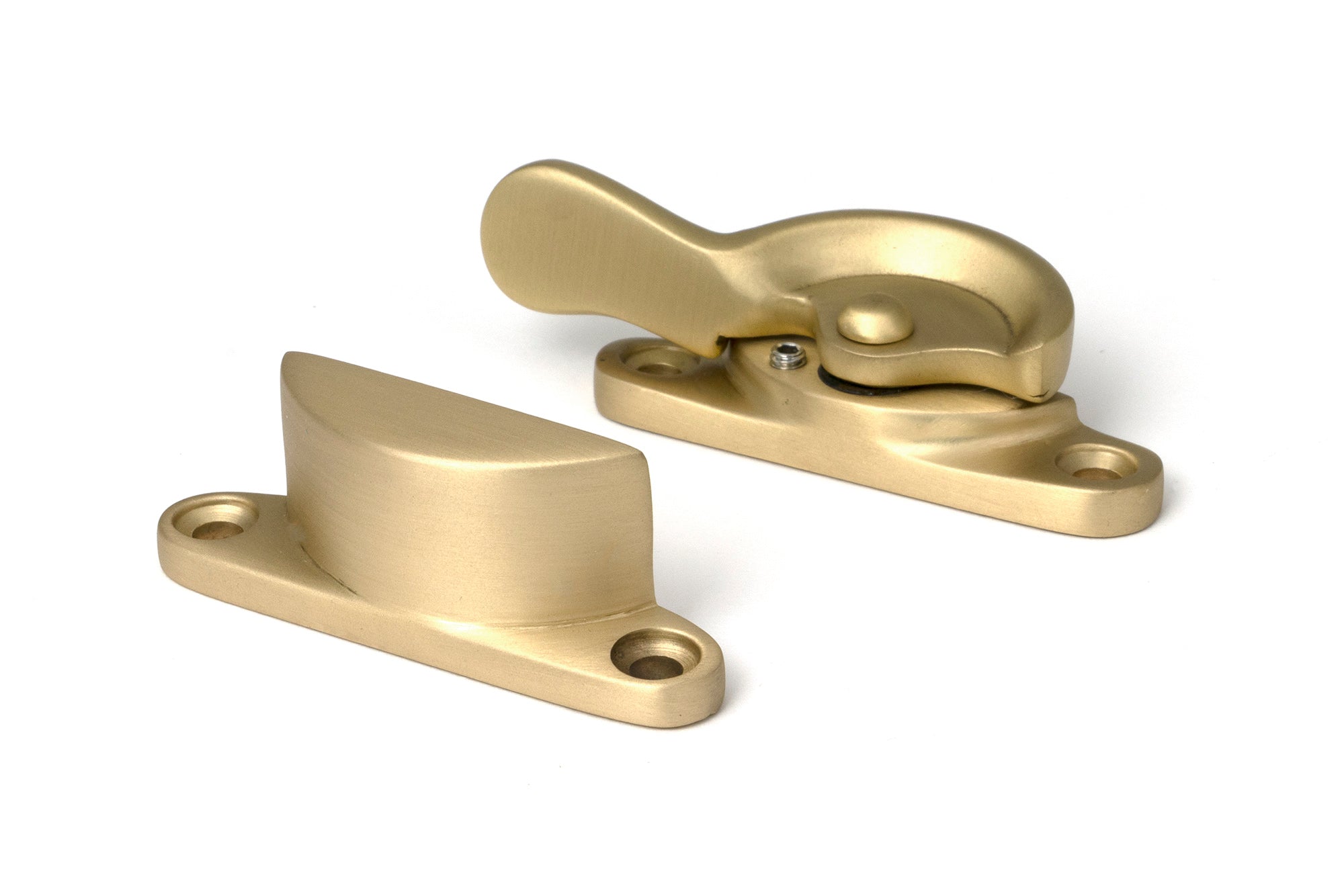 From The Anvil's Satin Brass Fitch Fastener