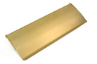 From The Anvil's Satin Brass Letter Plate Cover