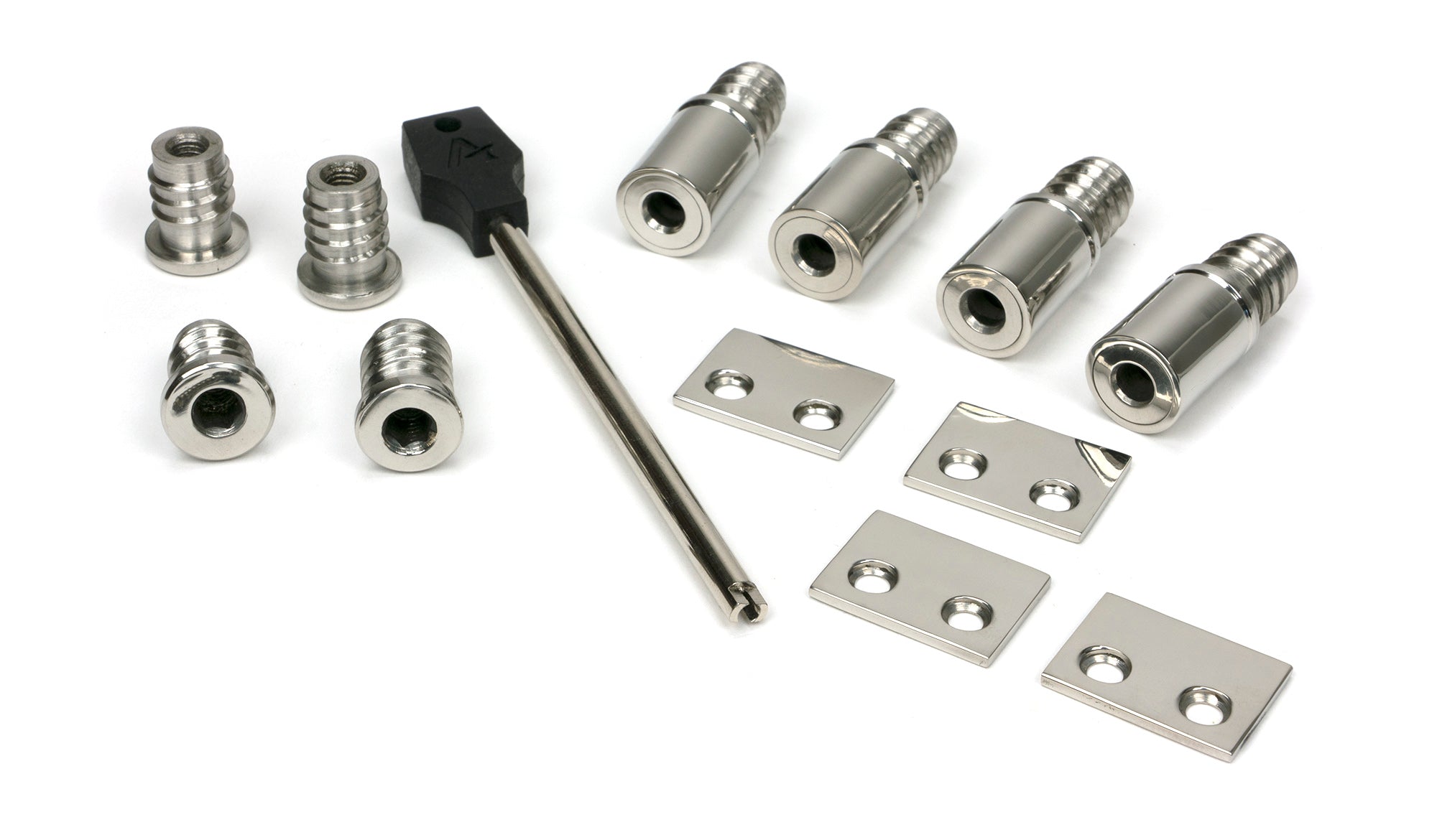 From The Anvil's Polished Marine SS (316) Secure Stops (Pack of 4)