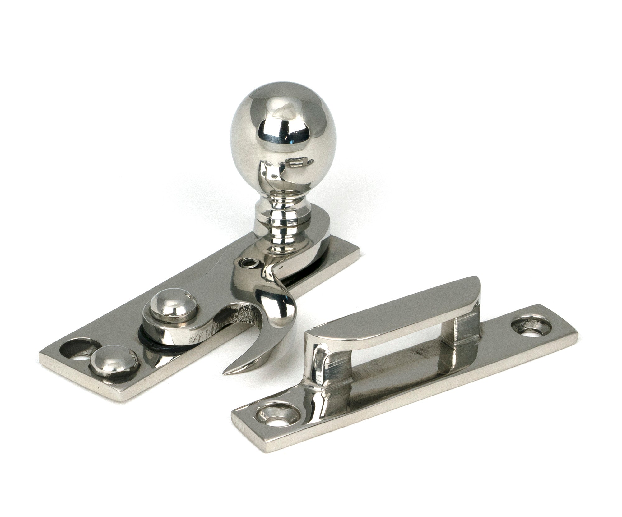 From The Anvil's Polished Marine SS (316) Sash Hook Fastener