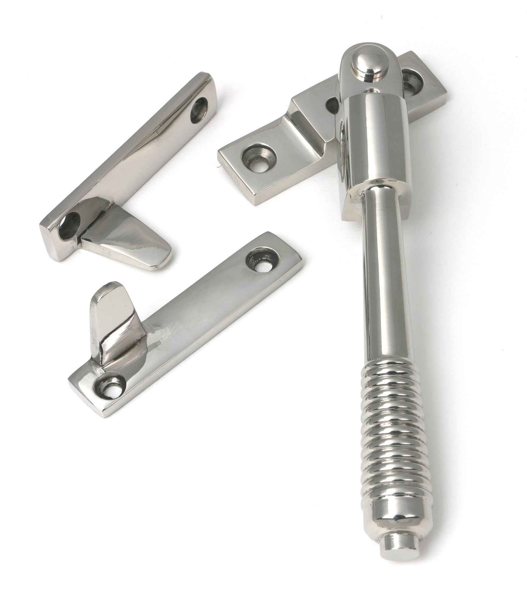 From The Anvil's Polished Marine SS (316) Night-Vent Locking Reeded Fastener