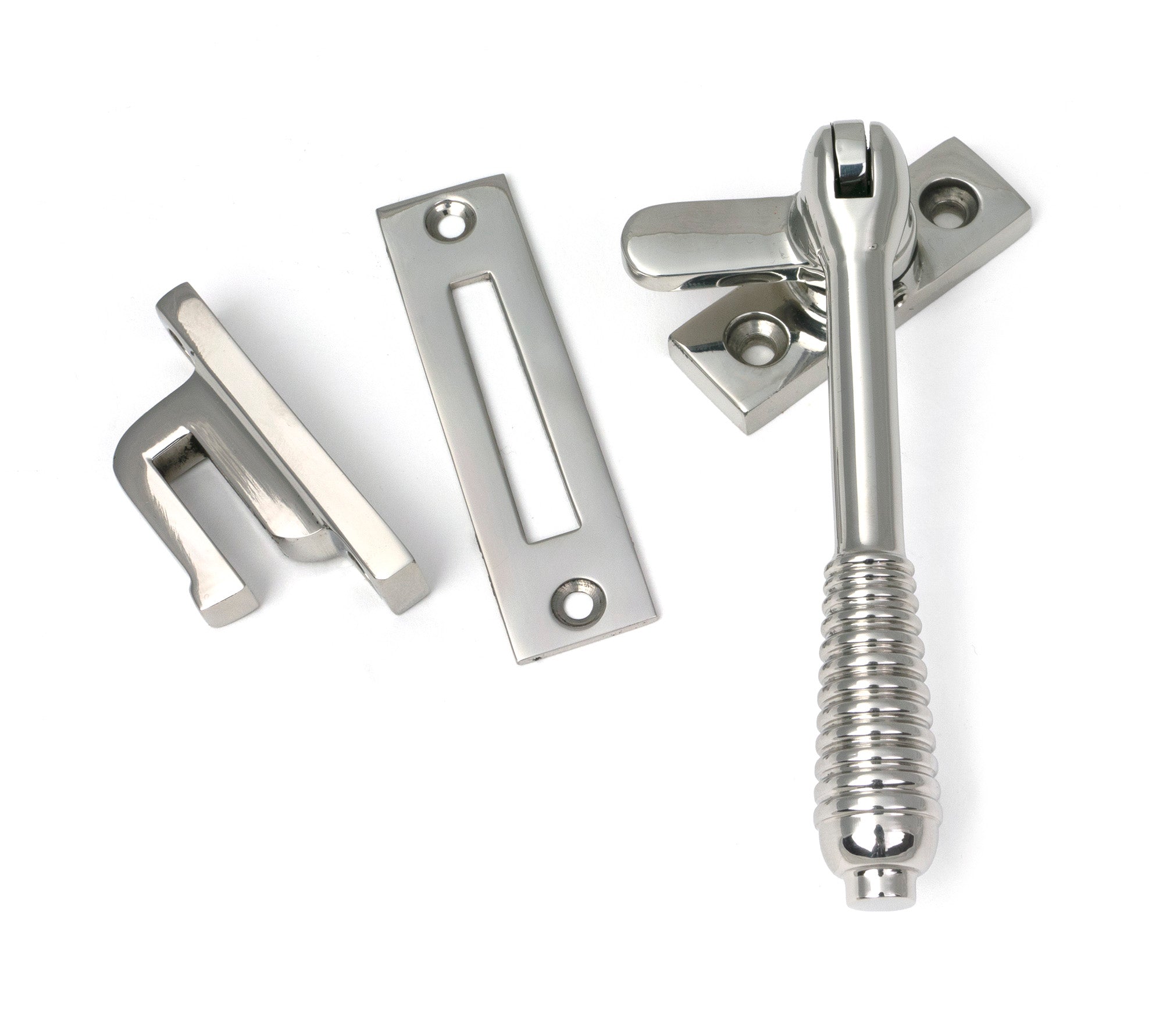 From The Anvil's Polished Marine SS (316) Locking Reeded Fastener