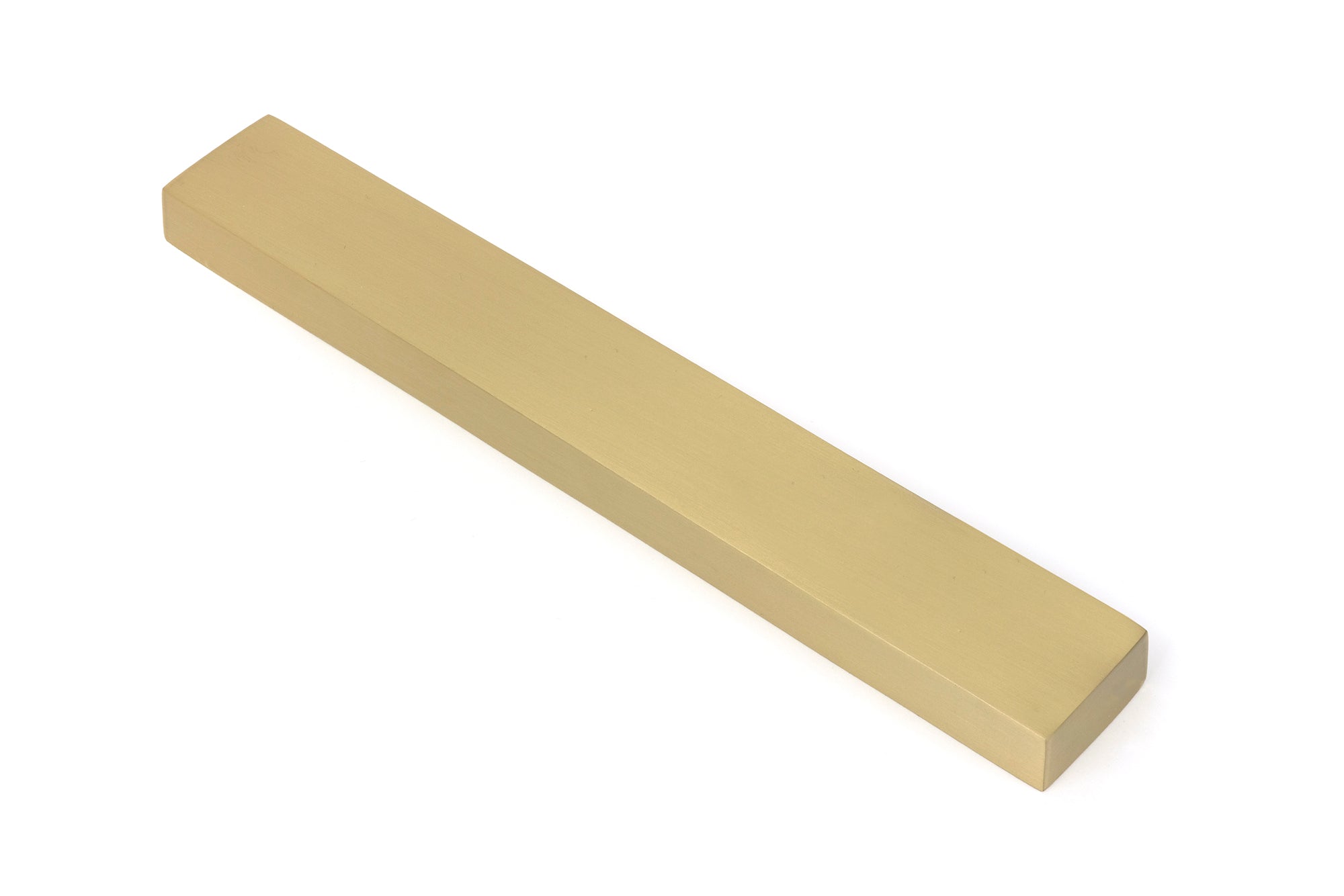 From The Anvil's Satin Brass Slimline External Blank Plate (Each)