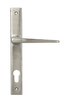 From The Anvil's Satin Marine SS (316) Eaton Slimline Lever Espag. Lock Set