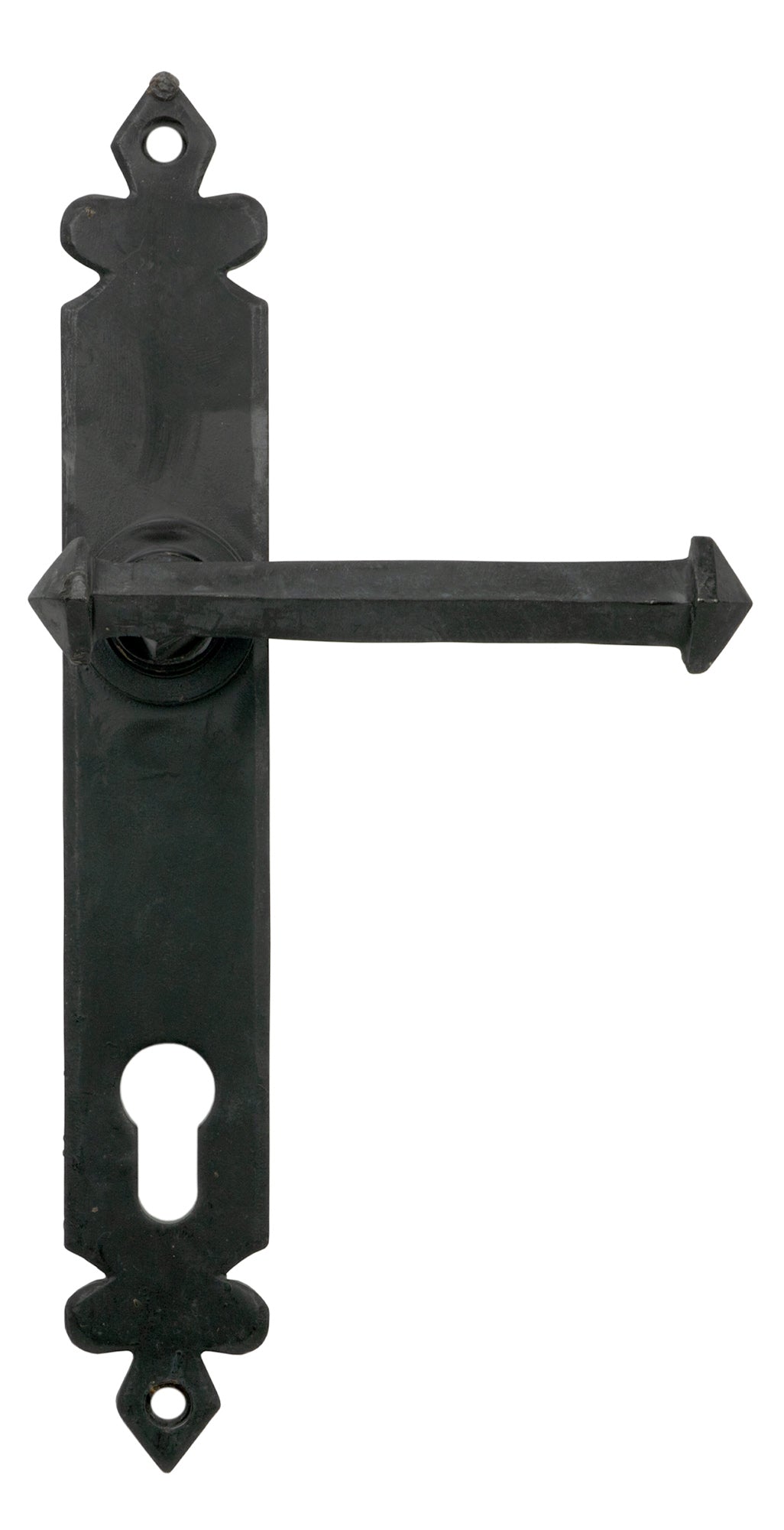 From The Anvil'sExternal  Beeswax Tudor Lever Espag. Lock Set