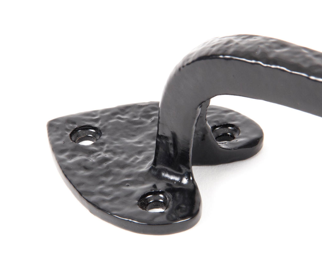White background image of From The Anvil's Black Cast Gothic Pull Handle | From The Anvil