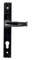 From The Anvil's Black Cottage Lever Espag. Lock Set