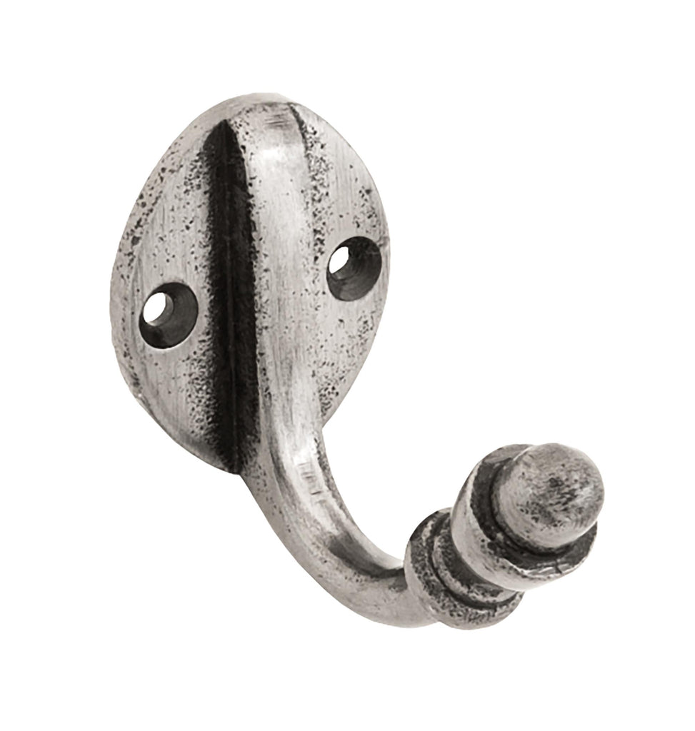 White background image of From The Anvil's Natural Smooth Coat Hook | From The Anvil