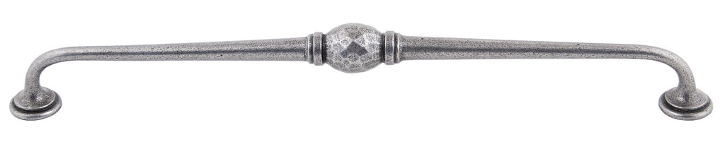 White background image of From The Anvil's Natural Smooth Hammered D Handle | From The Anvil