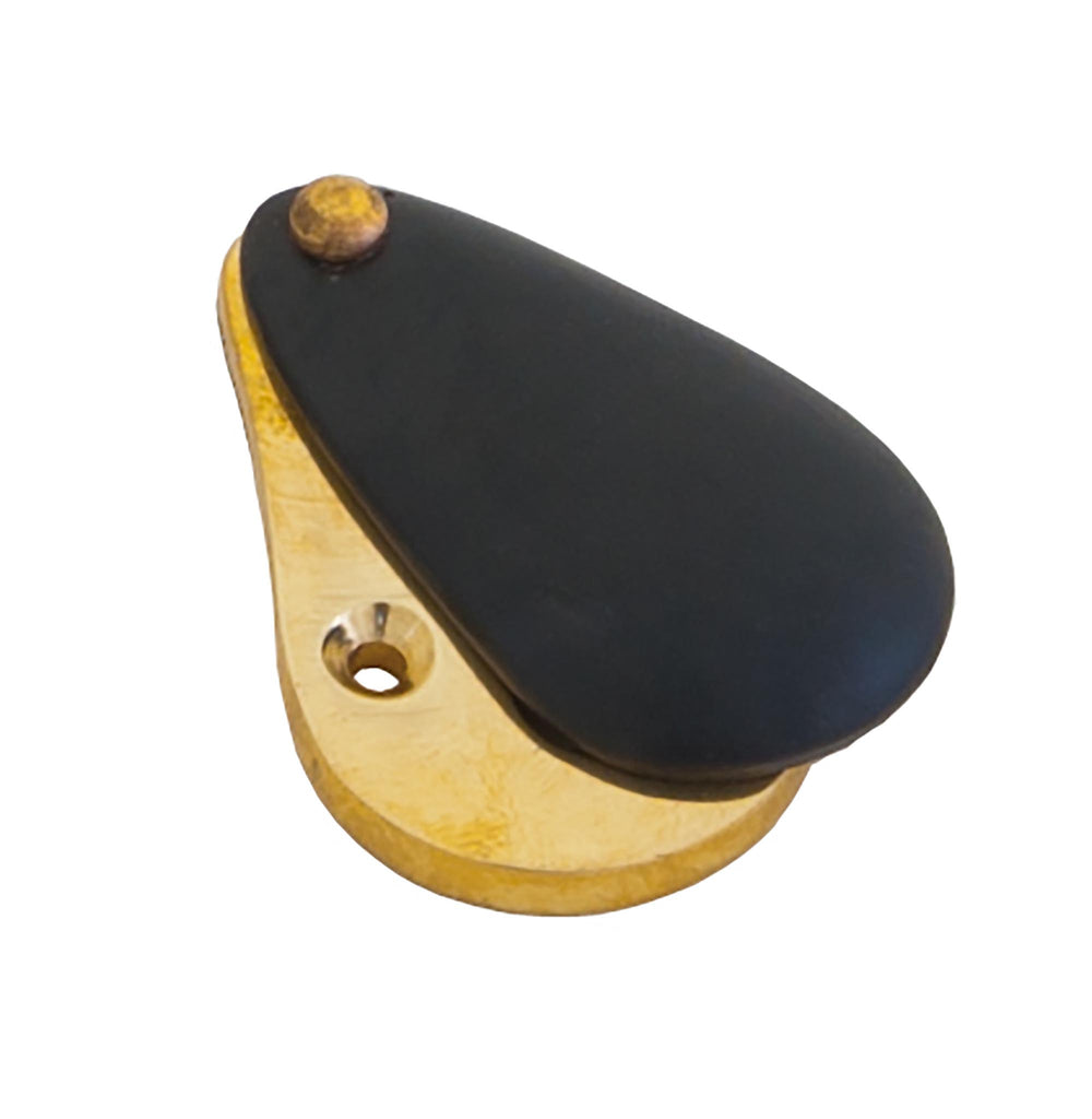 White background image of From The Anvil's Ebony Plain Escutcheon | From The Anvil