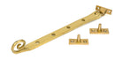 From The Anvil's Polished Brass Monkeytail Stay