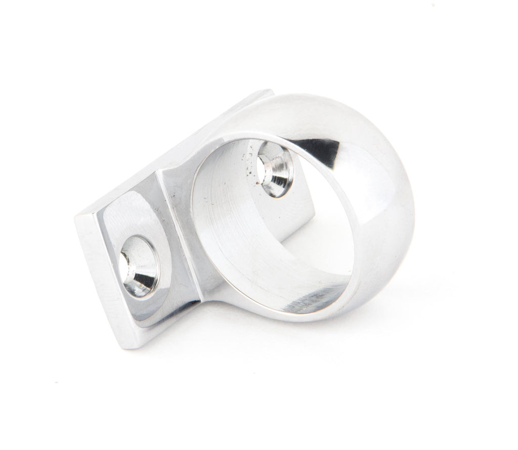 White background image of From The Anvil's Polished Chrome Sash Eye Lift | From The Anvil
