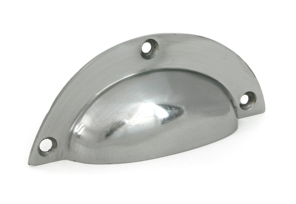 White background image of From The Anvil's Natural Smooth Plain Drawer Pull | From The Anvil