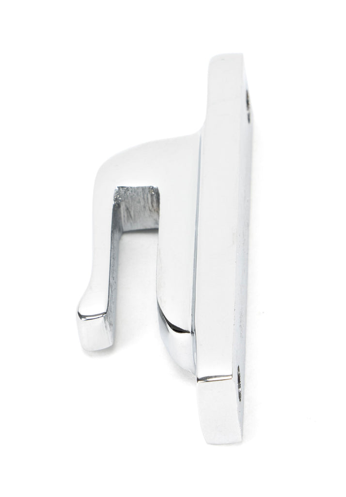 White background image of From The Anvil's Polished Chrome Hook Plate | From The Anvil