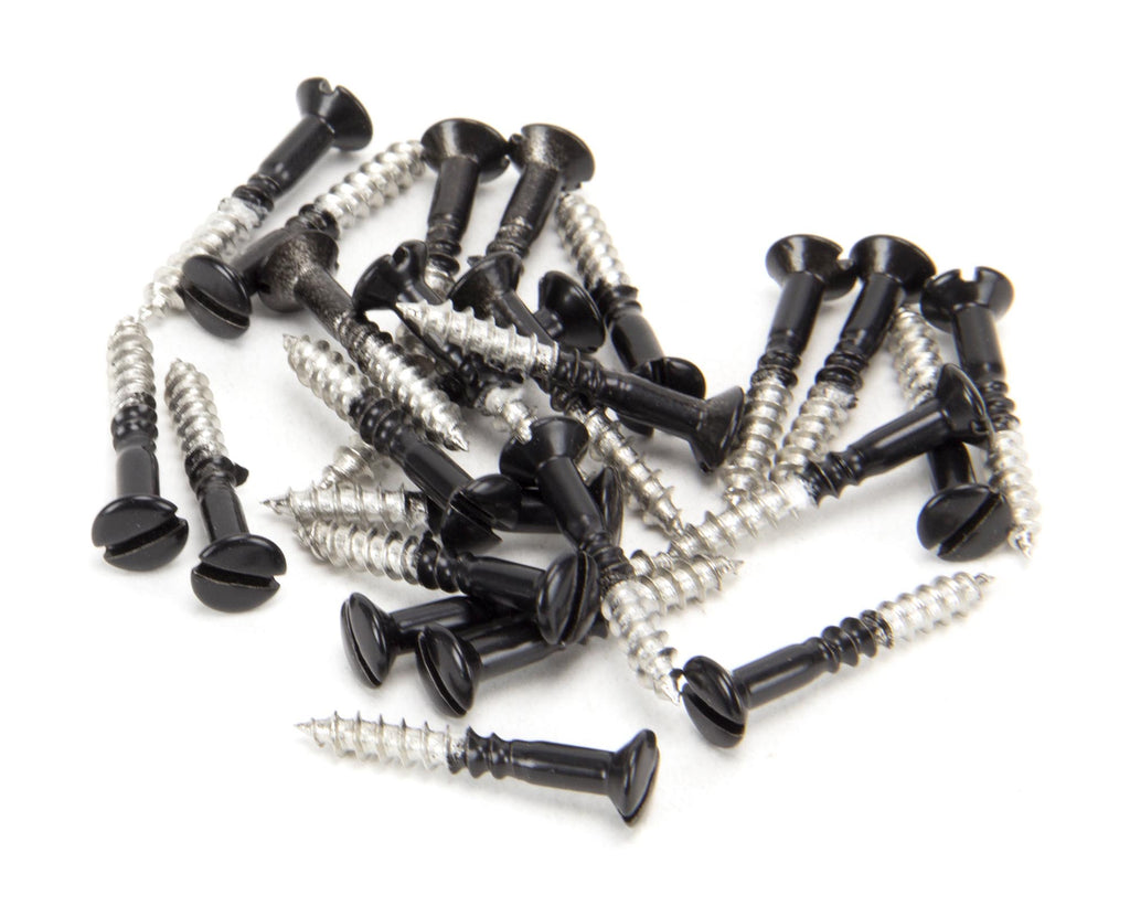 From The Anvil's Black Black SS Countersunk Raised Head Screws (25)