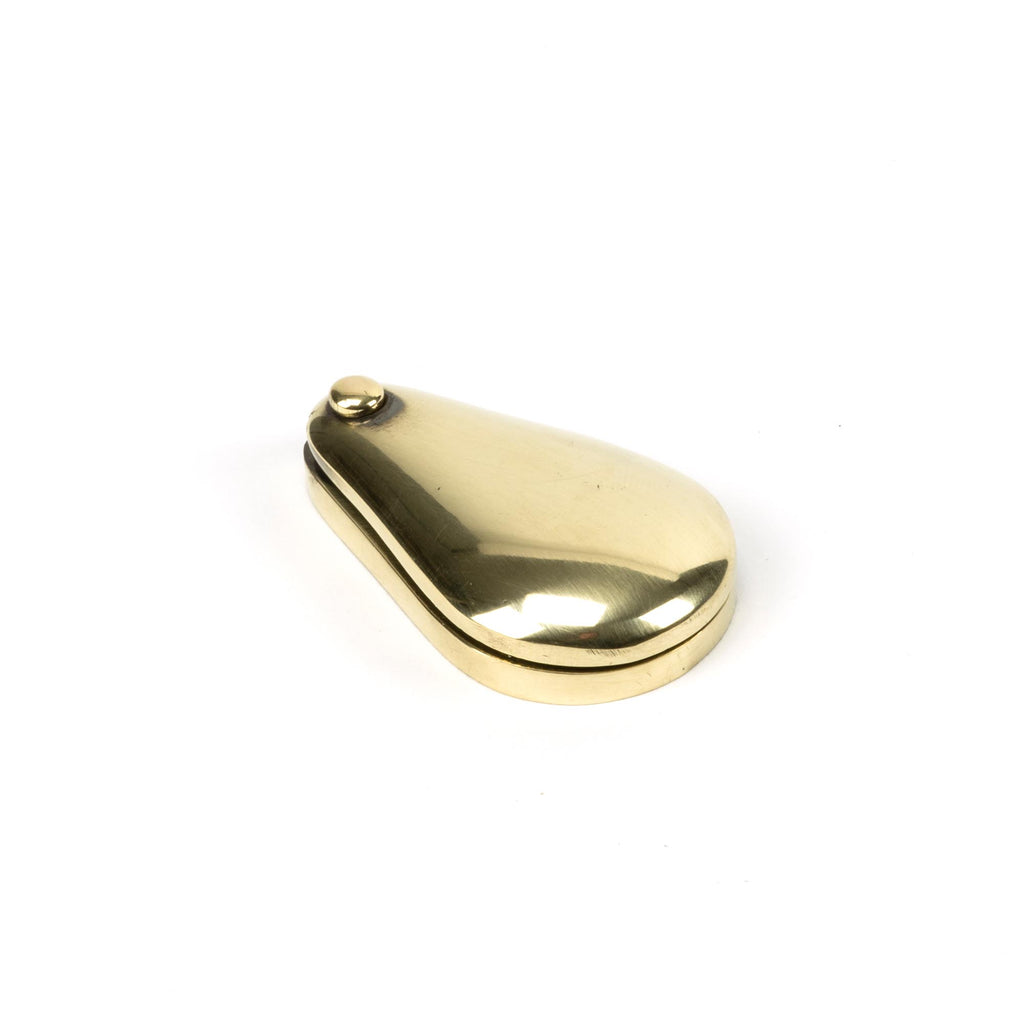 White background image of From The Anvil's Aged Brass Plain Escutcheon | From The Anvil