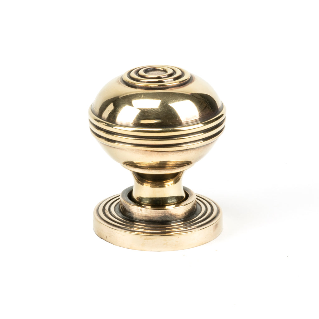 White background image of From The Anvil's Aged Brass Prestbury Cabinet Knob | From The Anvil