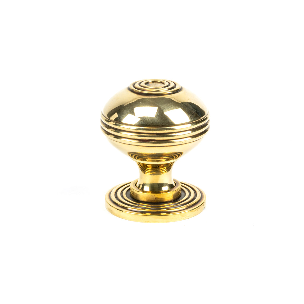 White background image of From The Anvil's Aged Brass Prestbury Cabinet Knob | From The Anvil