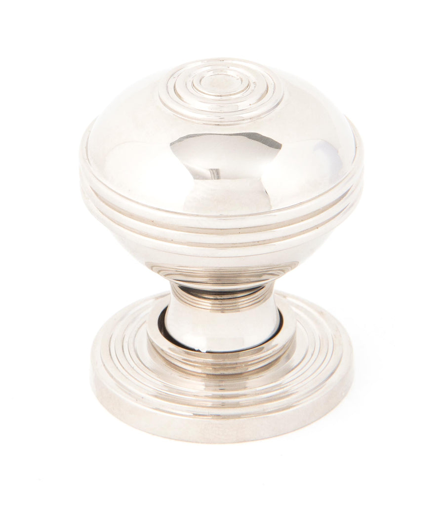 White background image of From The Anvil's Polished Nickel Prestbury Cabinet Knob | From The Anvil