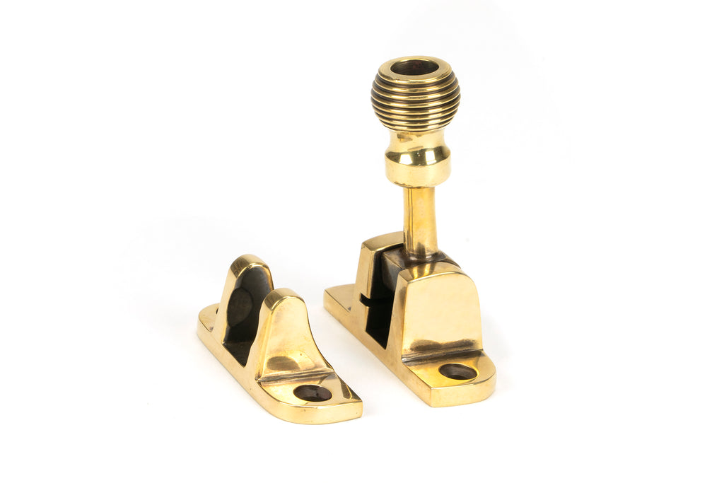 White background image of From The Anvil's Aged Brass Beehive Brighton Fastener | From The Anvil