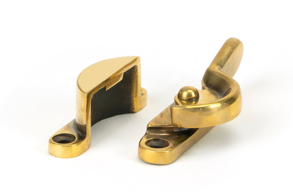 White background image of From The Anvil's Aged Brass Fitch Fastener | From The Anvil