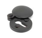 From The Anvil's Aged Bronze 30mm Round Escutcheon