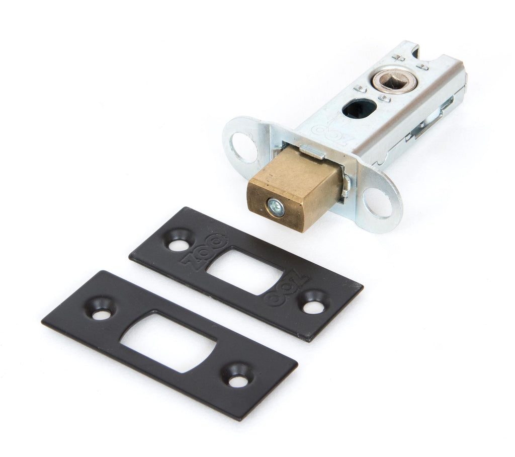 White background image of From The Anvil's Black Heavy Duty Tubular Deadbolt | From The Anvil