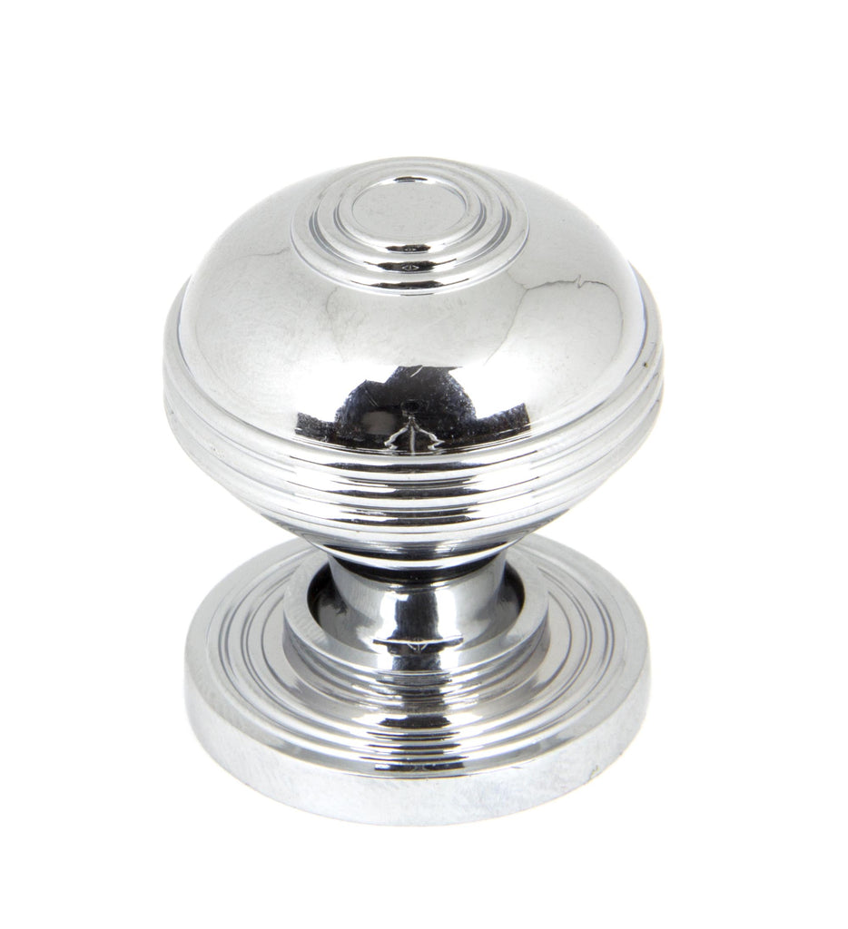 White background image of From The Anvil's Polished Chrome Prestbury Cabinet Knob | From The Anvil