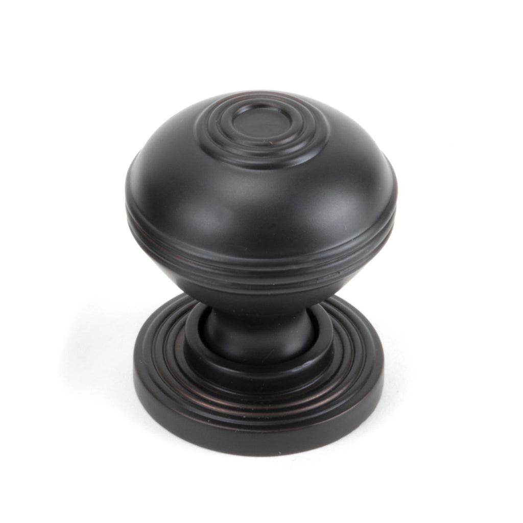 White background image of From The Anvil's Aged Bronze Prestbury Cabinet Knob | From The Anvil