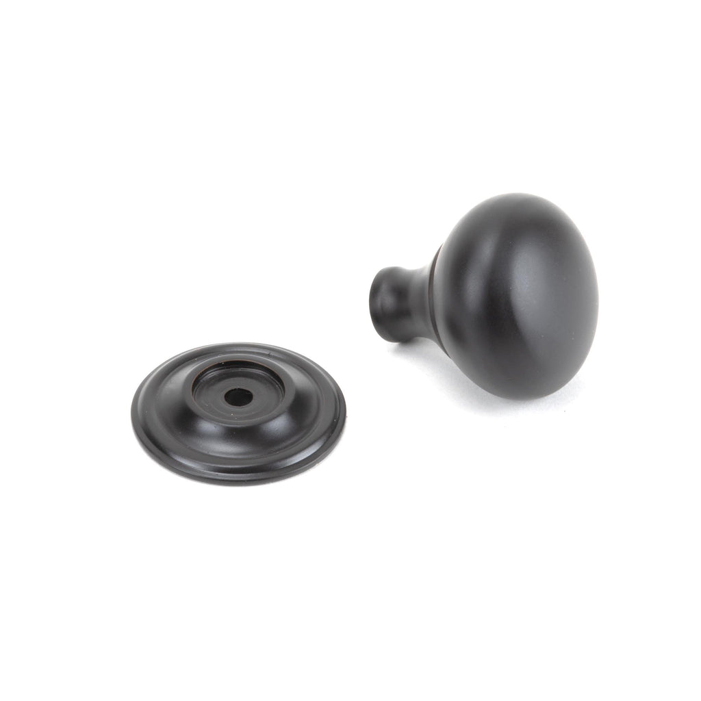 White background image of From The Anvil's Aged Bronze Mushroom Cabinet Knob | From The Anvil