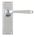 From The Anvil's Polished Chrome Avon Lever Latch Set