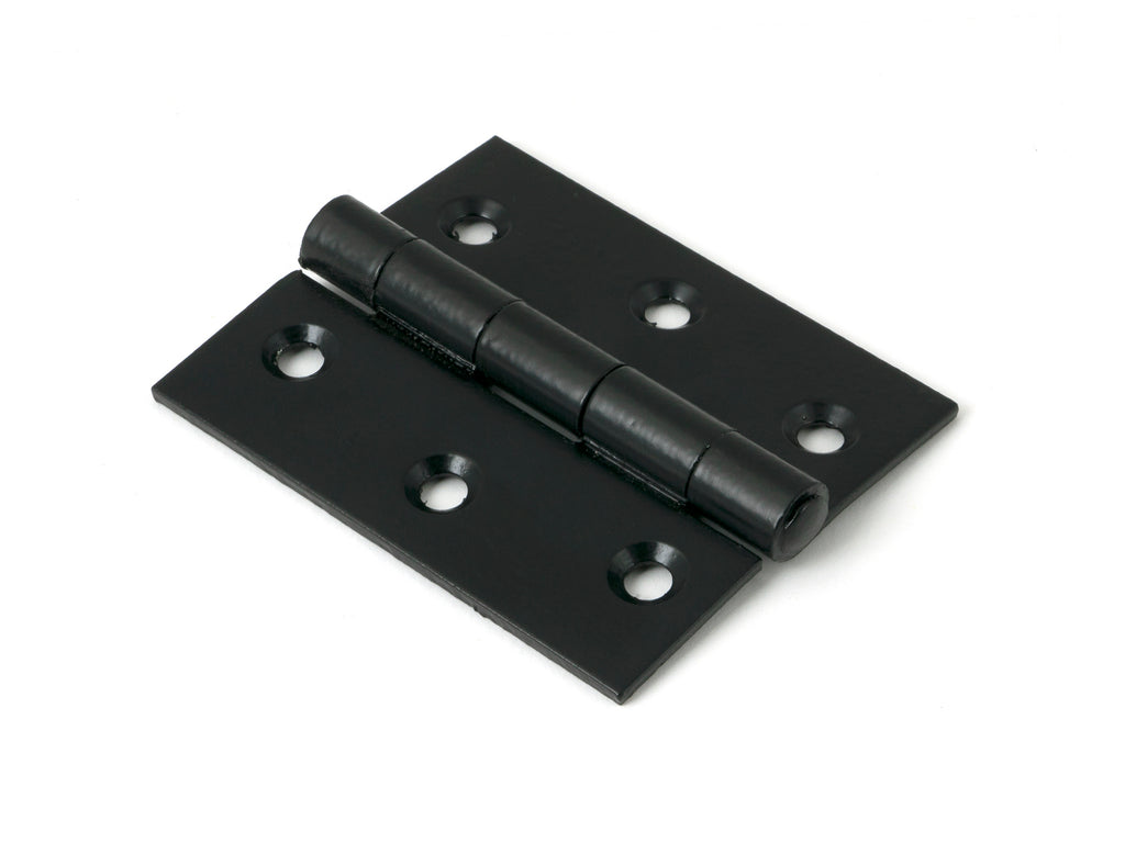 White background image of From The Anvil's Black Butt Hinge (pair) | From The Anvil