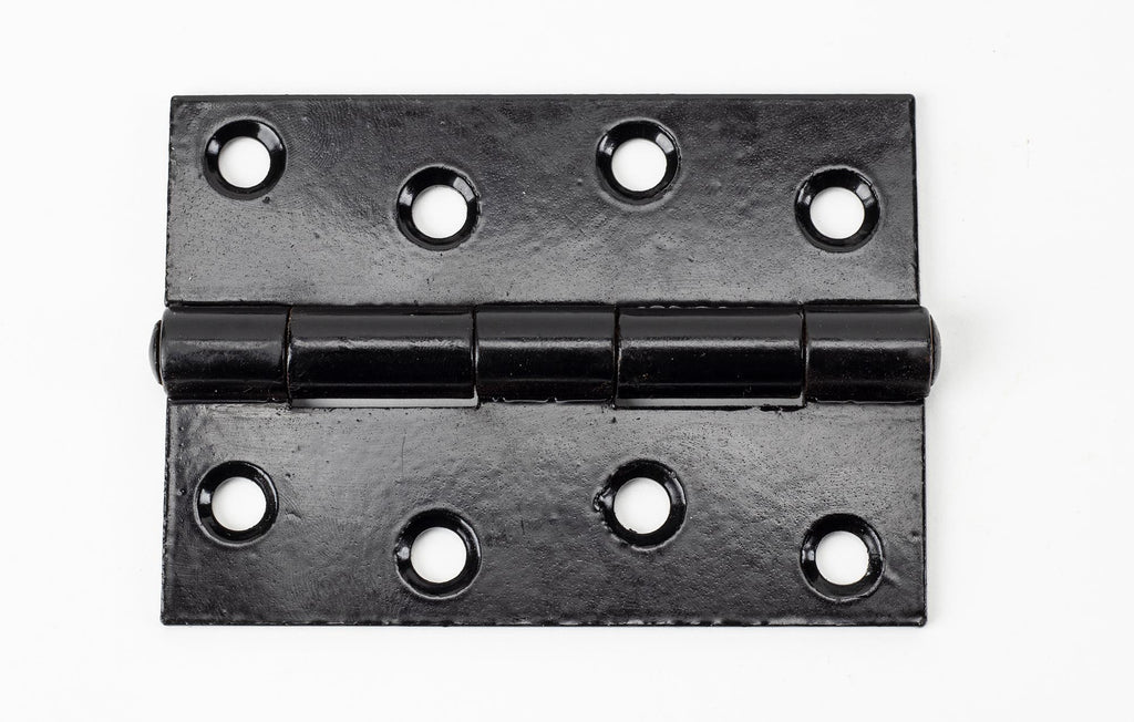 White background image of From The Anvil's Black Butt Hinge (pair) | From The Anvil