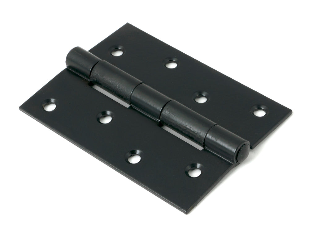 White background image of From The Anvil's Black Butt Hinge (pair) | From The Anvil