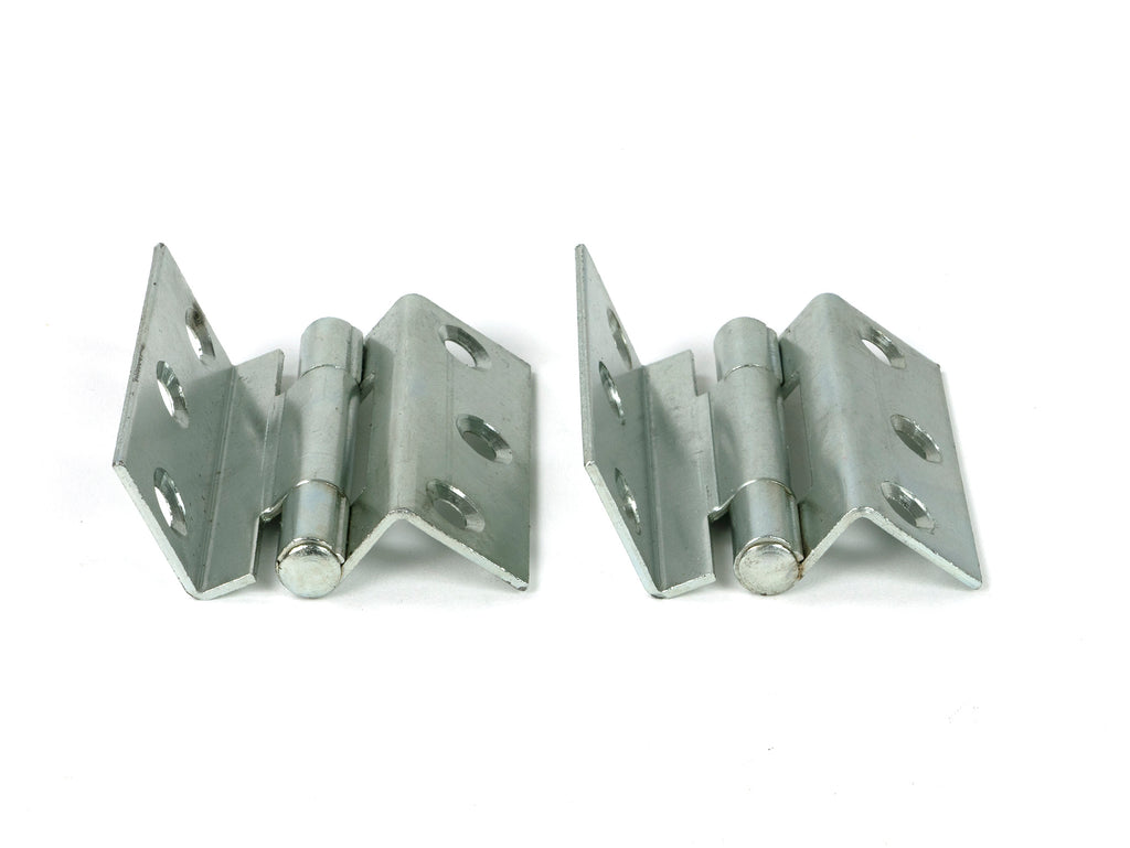 White background image of From The Anvil's BZP 2 ½" Stormproof Hinge 1951 (pair) | From The Anvil