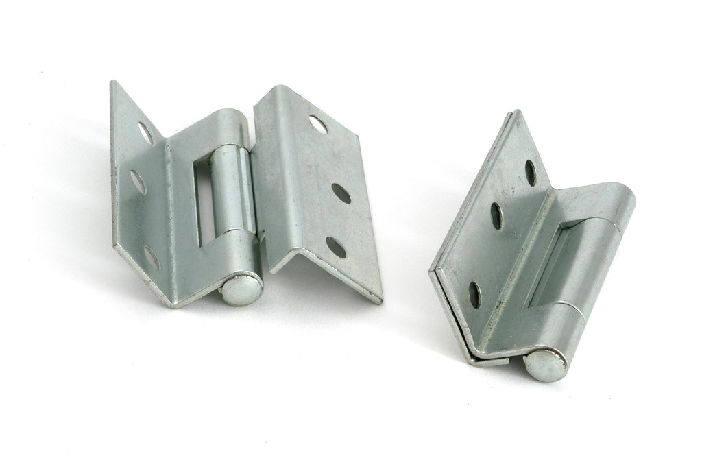 White background image of From The Anvil's BZP 2 ½" Stormproof Hinge 1951 (pair) | From The Anvil