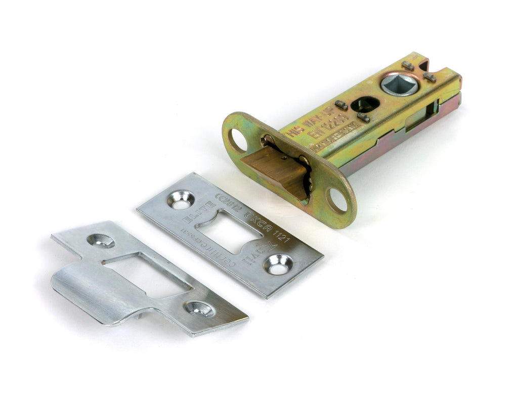 White background image of From The Anvil's Satin Stainless Steel Heavy Duty Latch | From The Anvil