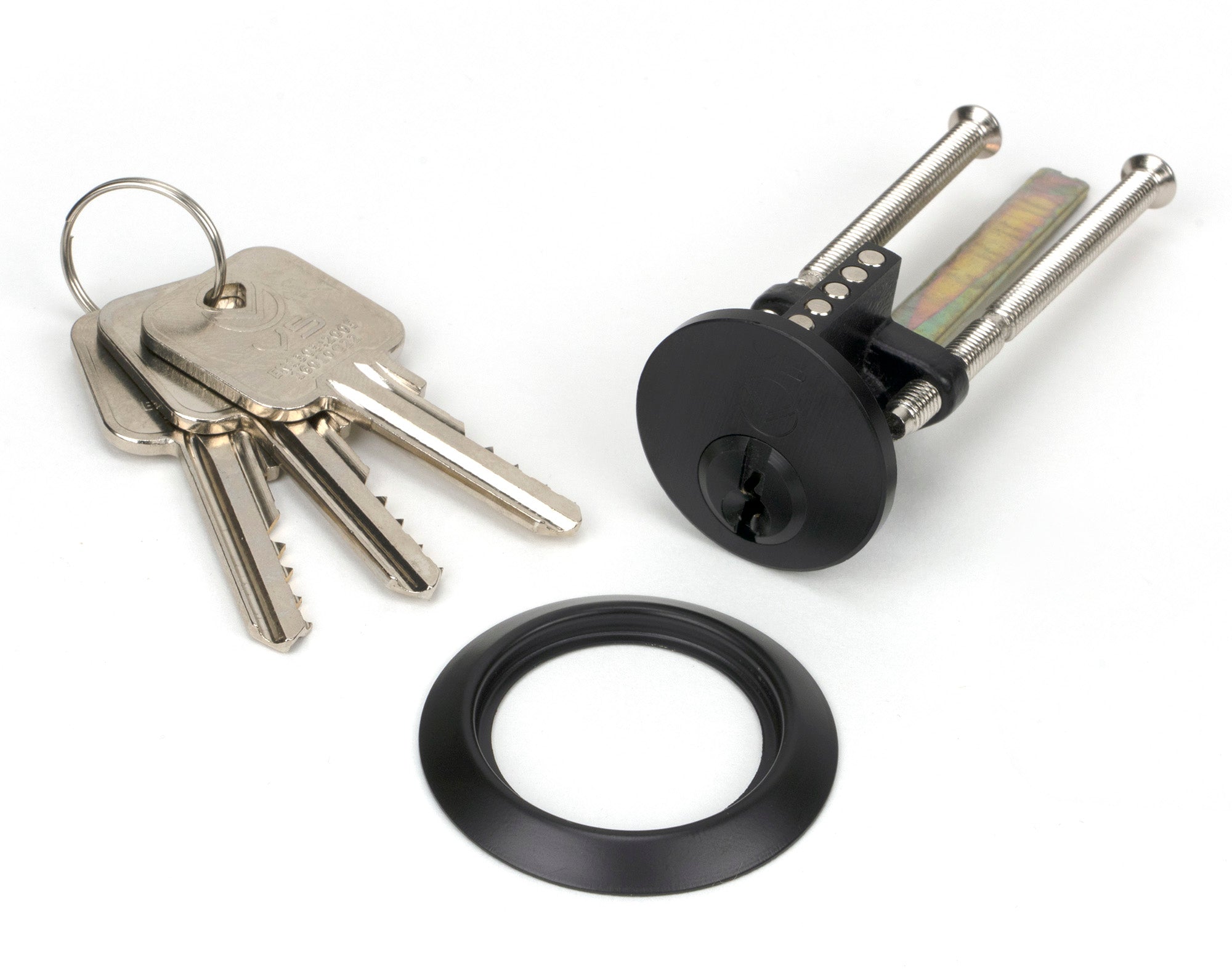 From The Anvil's Black Rim Cylinder KD