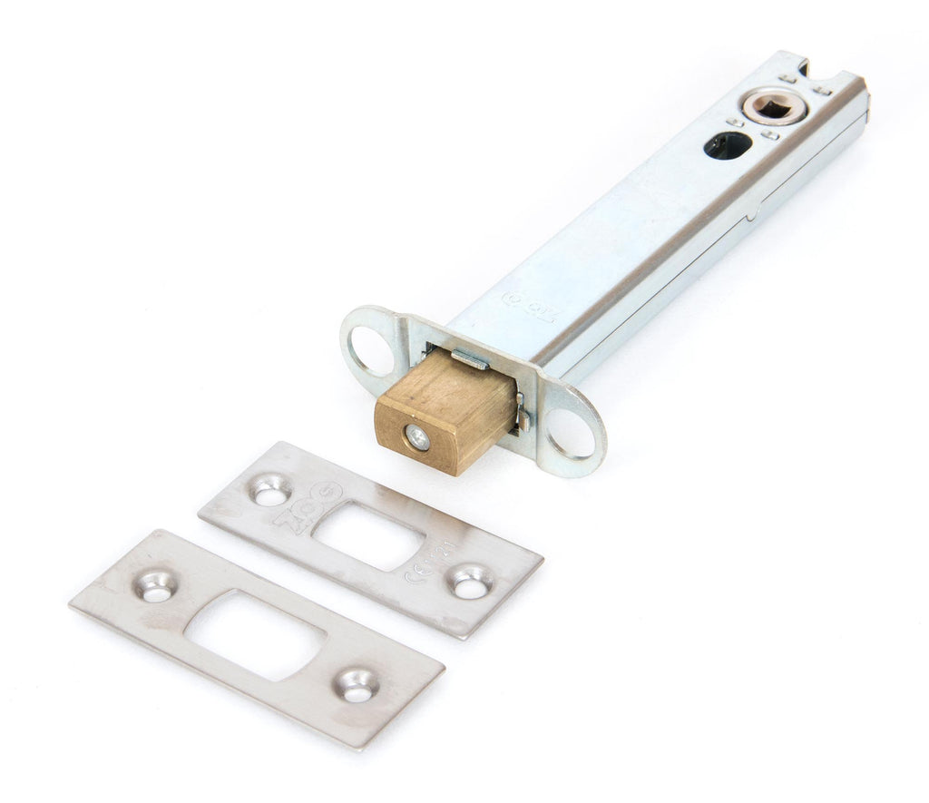 White background image of From The Anvil's Satin Stainless Steel Heavy Duty Tubular Deadbolt | From The Anvil