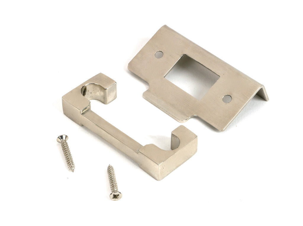 White background image of From The Anvil's Polished Nickel ½ Rebate Kit for Latch and Deadbolt | From The Anvil